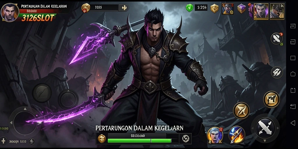 Tampilan gameplay seram dan menegangkan dari 3126SLOT.