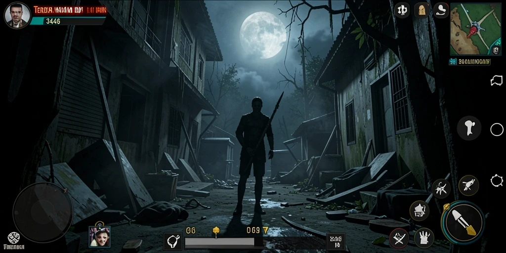 Tampilan mendebarkan dari gameplay Horror 3446 yang penuh ketegangan.