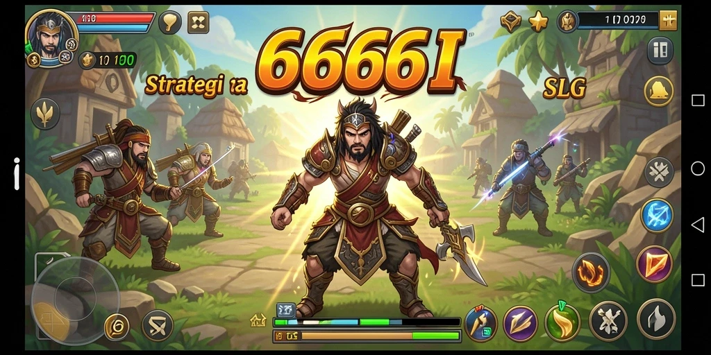 Tampilan gameplay menarik dari 666I dengan aksi strategis.