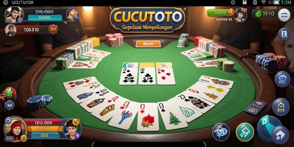 Tampilan gameplay seru CUCUTOTO yang menyenangkan.
