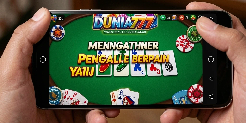 Screenshot DUNIA777 menampilkan gameplay Domino yang seru dan interaktif.