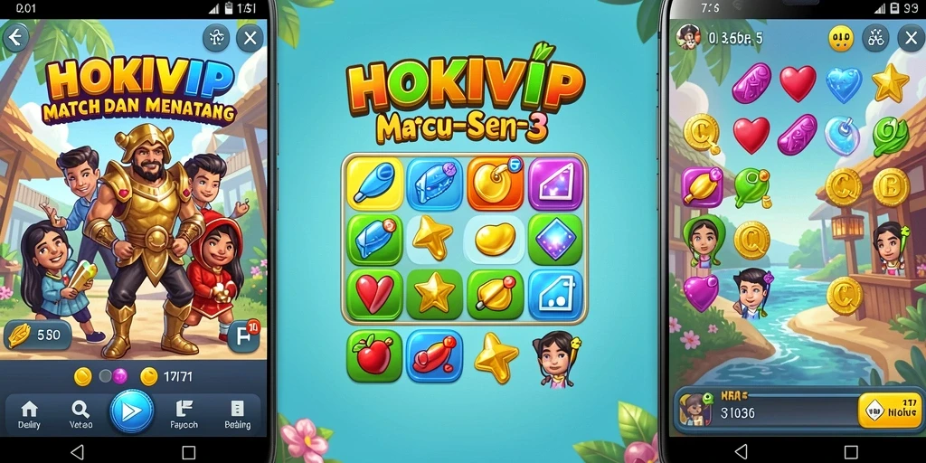 Tangkapan layar menampilkan gameplay seru HOKIVIP dengan grafis yang menarik.