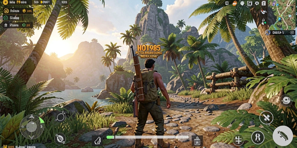Gameplay HOT985 yang menarik dengan grafik menawan.