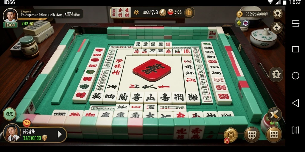 Tampilan menarik dan gameplay Mahjong yang menantang di ID66.
