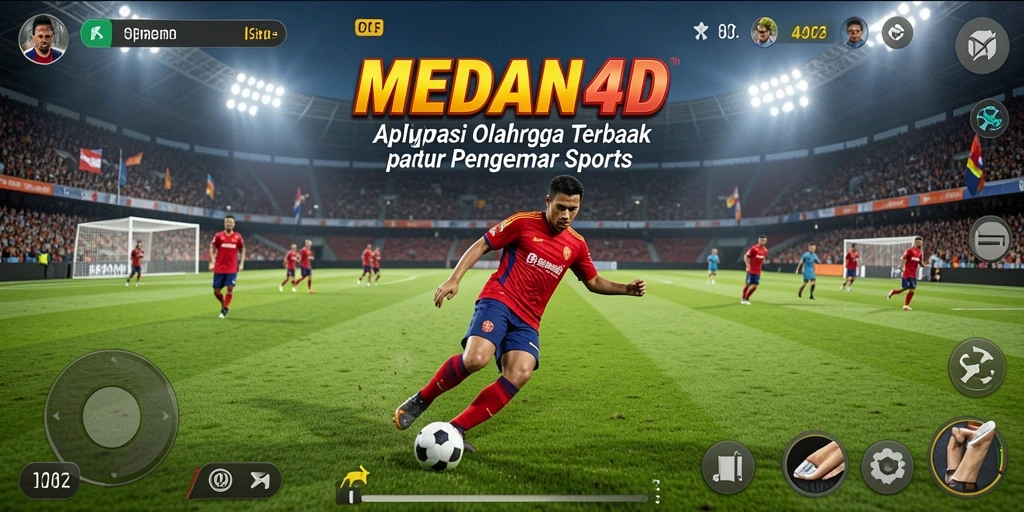 Tangkapan layar gameplay <strong>MEDAN4D</strong> menampilkan aksi seru berbagai olahraga.