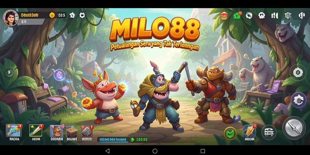 Gameplay seru dalam MILO88 dengan grafis menakjubkan dan petualangan mendebarkan.