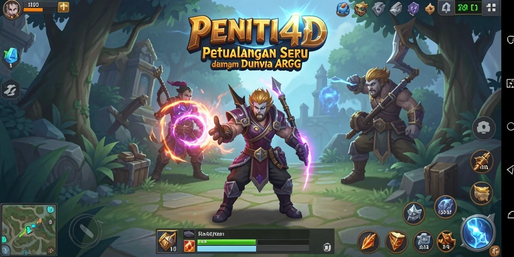 Tampilan gameplay seru dan menegangkan dari PENITI4D.