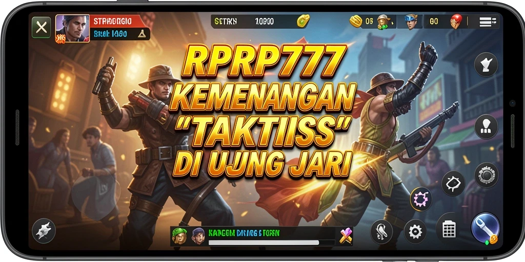 Screenshot gameplay RPRP777 dengan pertempuran strategi akurat.