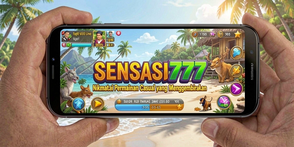 Gameplay seru SENSASI777 yang penuh warna dan tantangan.