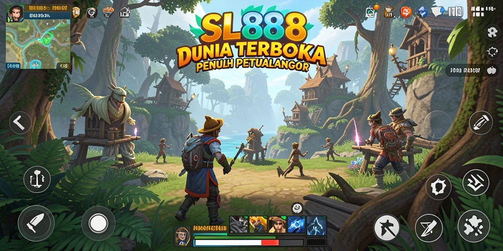 Gameplay Open World yang seru di SL888 dengan berbagai misi menarik.