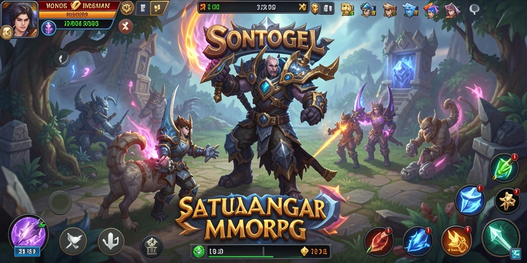 Screenshot gameplay <strong>SONTOGEL</strong> yang menunjukkan aksi seru para pemain.
