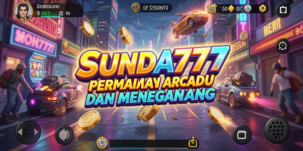 Tampilan gameplay SUNDA777 yang penuh warna dan menantang.