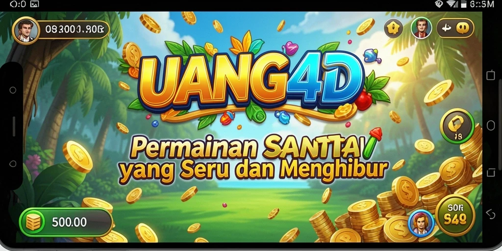 Tampilan gameplay UANG4D yang menarik dan menghibur.